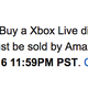 Illustration for article titled Buy a Three or 12 Month Xbox Live Gold Membership, Get a Bonus $10 Gift Card